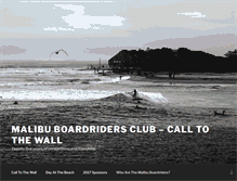 Tablet Screenshot of malibuboardriders.com